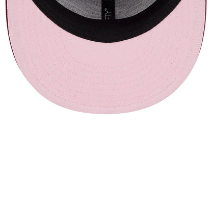 Pictured is this WBC Classical Script USA Retro Crown 59FIFTY Fitted cap in Dark Red. 2