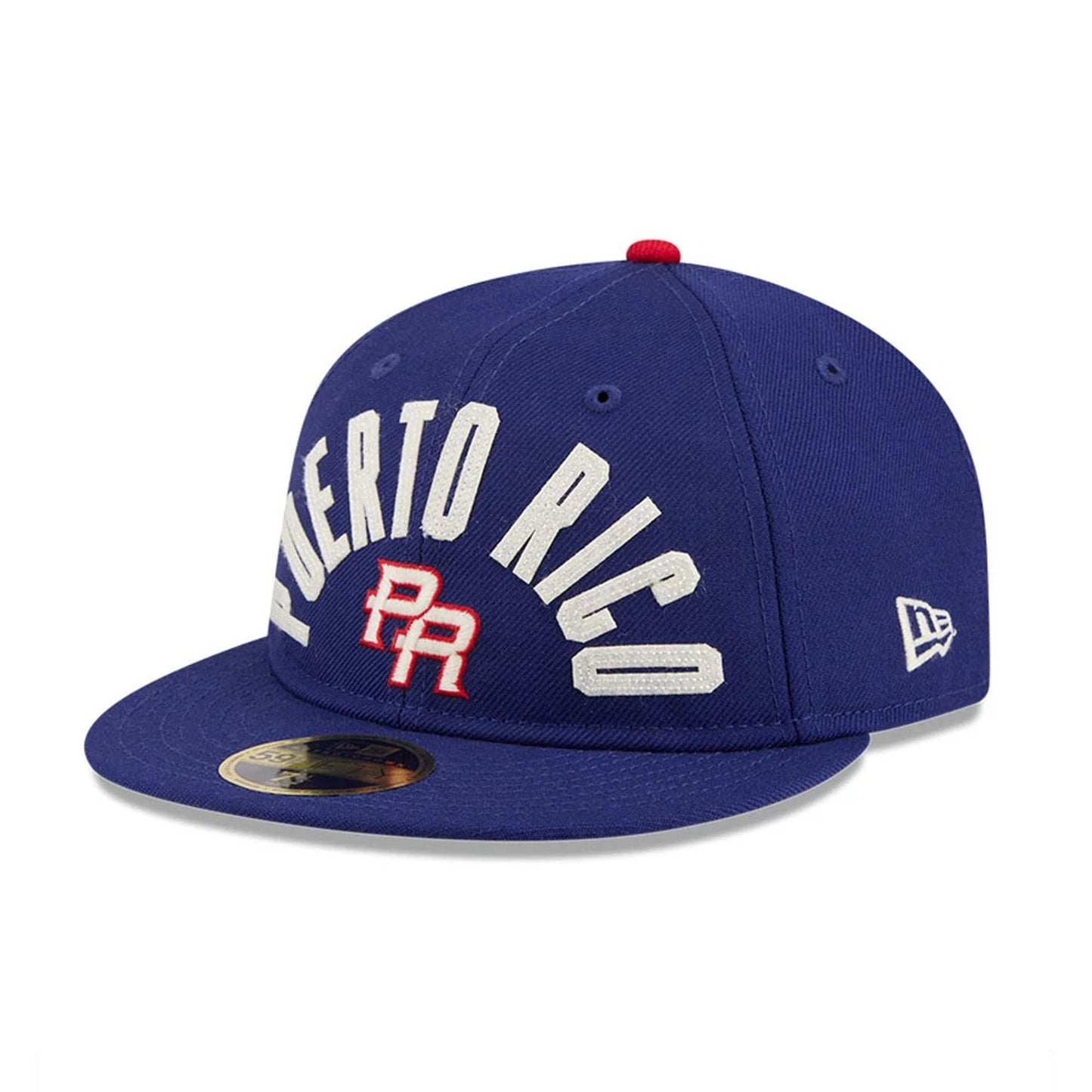Pictured is this WBC Classical Script Puerto Rico Retro Crown 59FIFTY Fitted cap in blue. 4