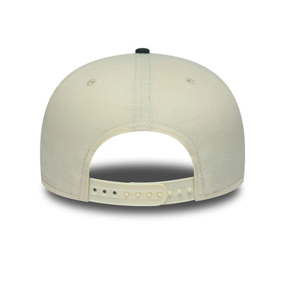 Pictured is this MLB Metallic Logo LA Dodgers 19TWENTY cap in cream. 5