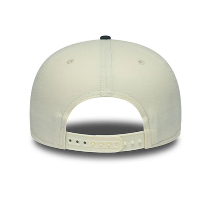 Pictured is this NFL Metallic Logo Las Vegas Raiders 19TWENTY cap in cream. 5