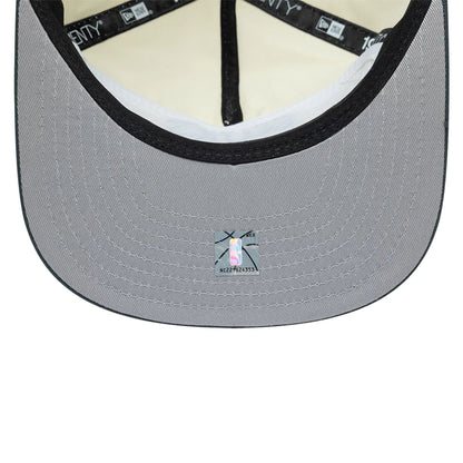 Pictured is this NBA Metallic Logo Boston Celtics 19TWENTY cap in cream. 2