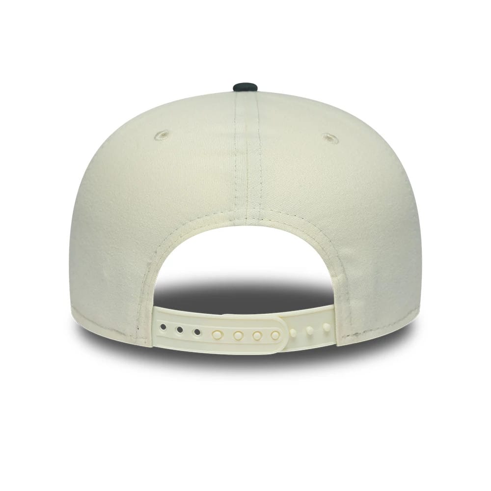 Pictured is this NBA Metallic Logo LA Lakers 19TWENTY cap in cream. 5
