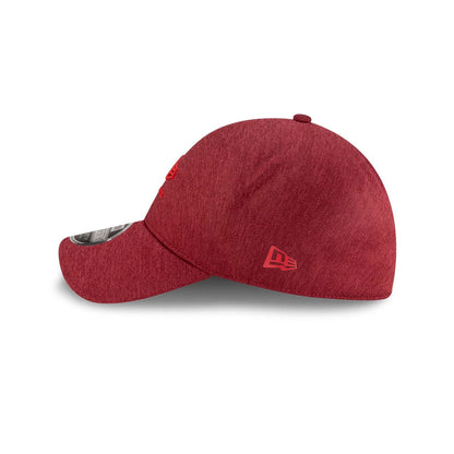 Pictured is this New Era 39THIRTY Infinity Stretch Fit cap in dark red. 5