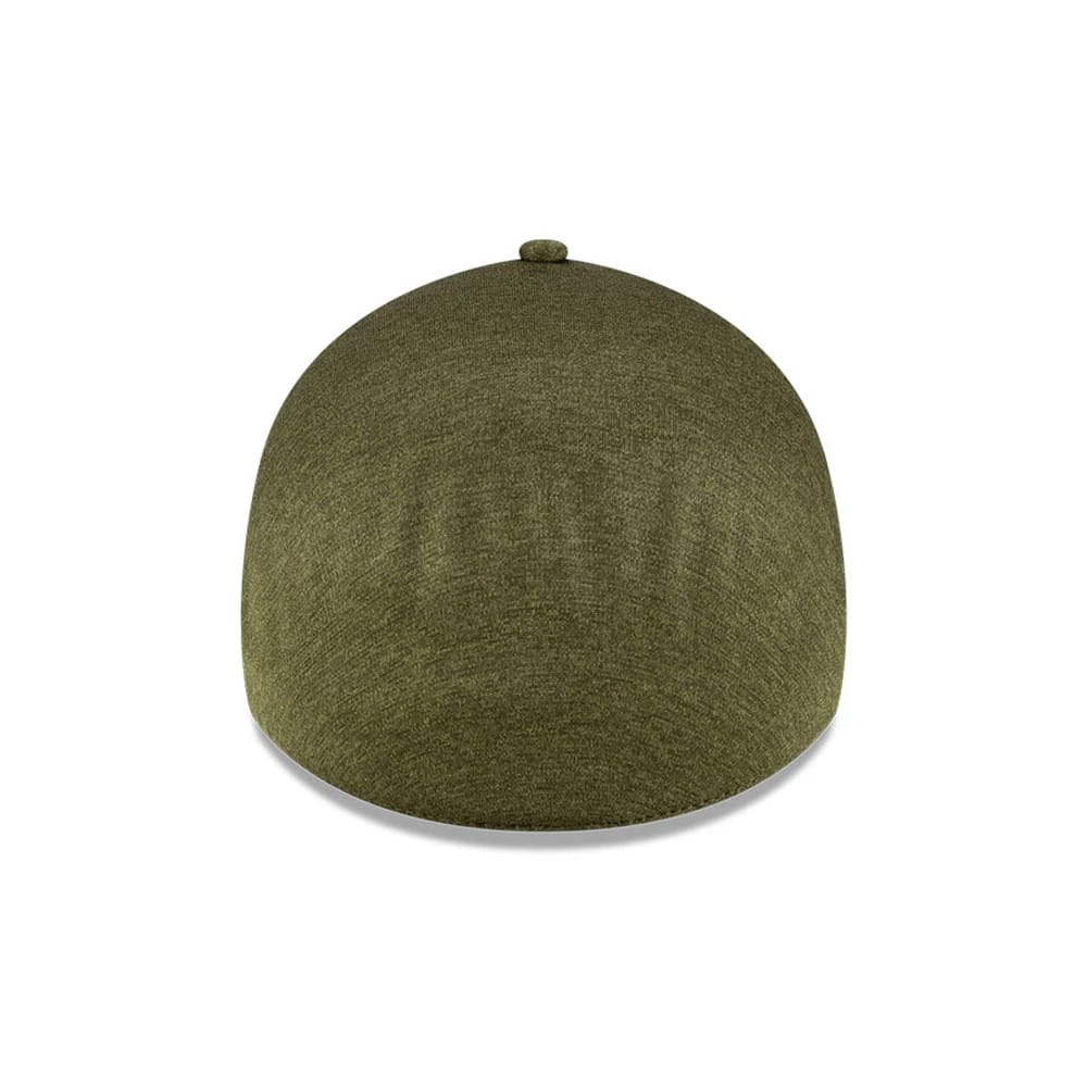 Pictured is this New Era 39THIRTY Infinity Stretch Fit cap in Green. 4