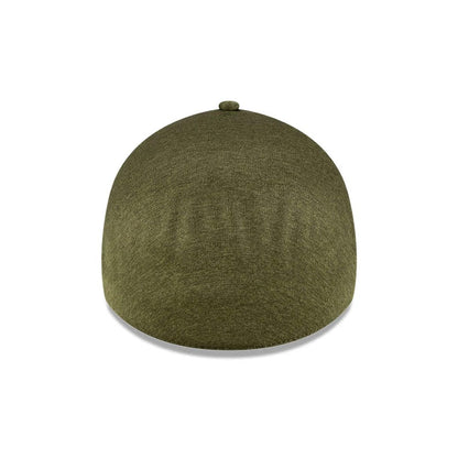 Pictured is this New Era 39THIRTY Infinity Stretch Fit cap in Green. 4