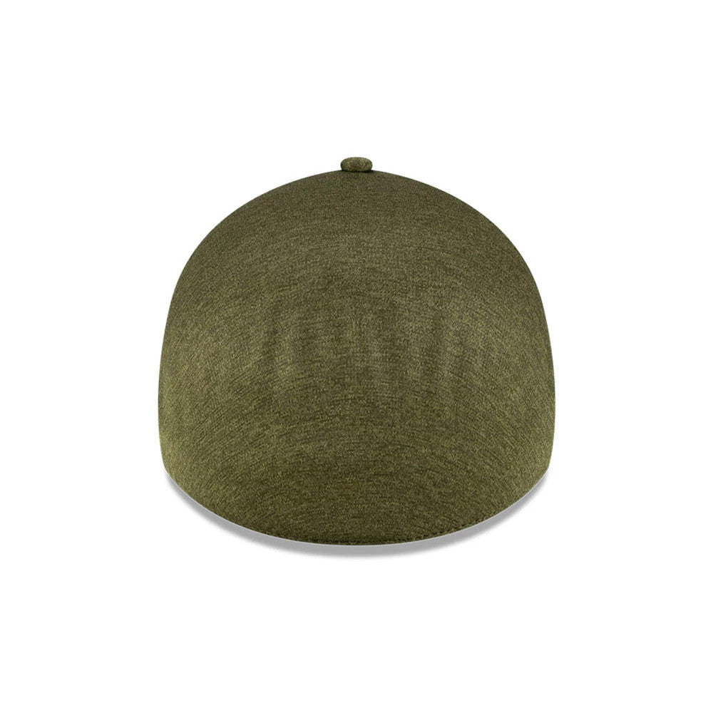 Pictured is this New Era 39THIRTY Infinity Stretch Fit cap in Green. 4