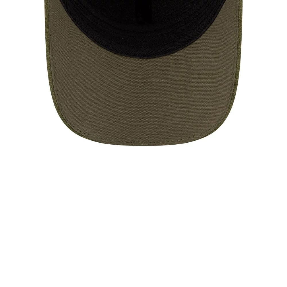 Pictured is this New Era 39THIRTY Infinity Stretch Fit cap in Green. 7