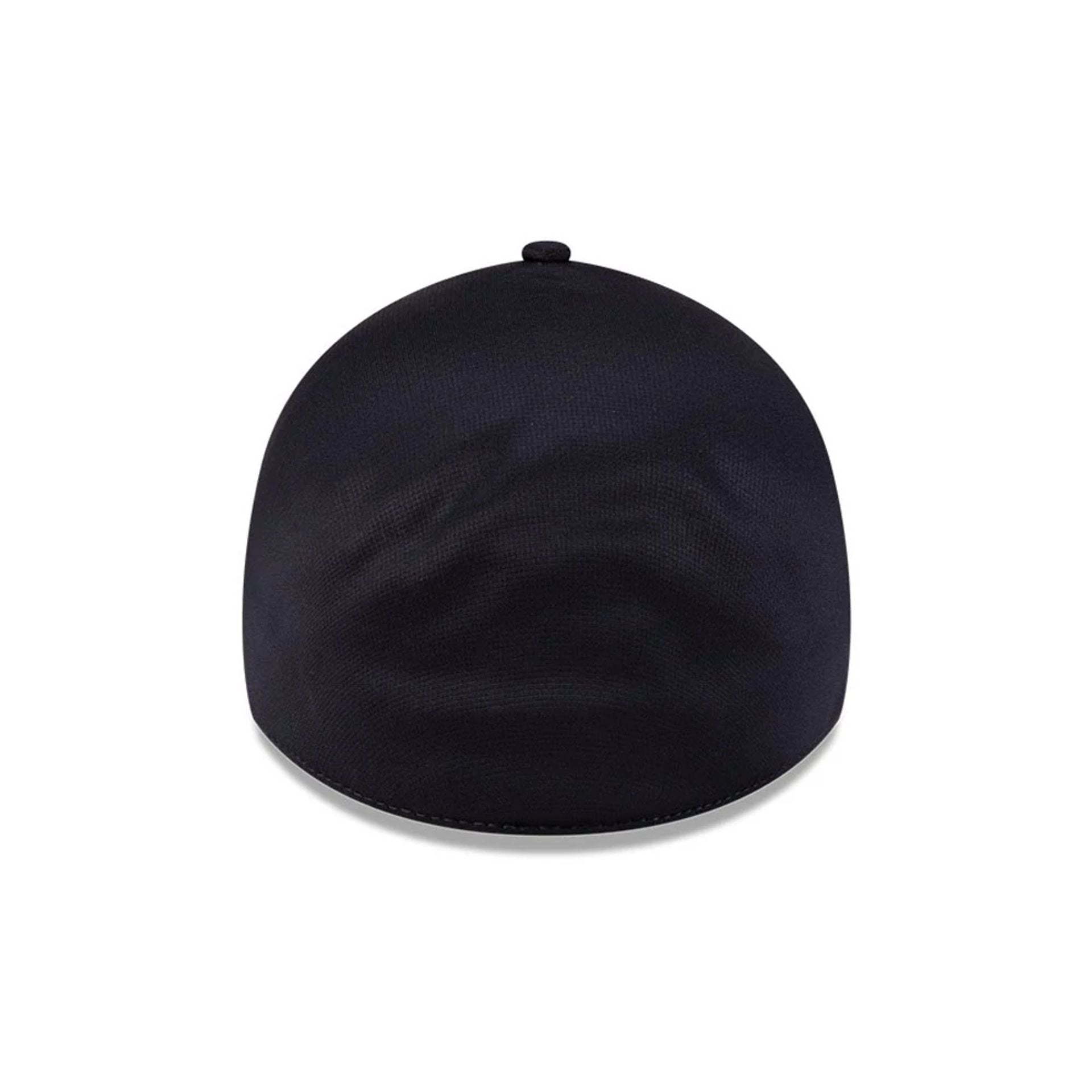 Pictured is this New Era 39THIRTY Infinity Stretch Fit cap in navy. 5