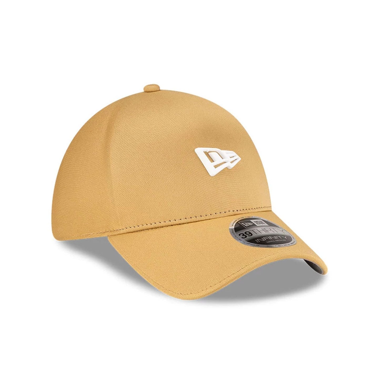 Pictured is this New Era 39THIRTY Infinity Stretch Fit cap in beige. 4