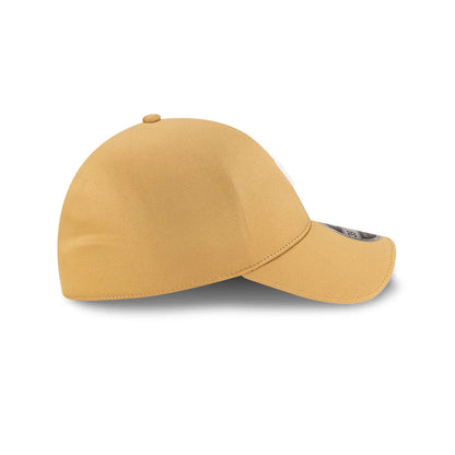 Pictured is this New Era 39THIRTY Infinity Stretch Fit cap in beige. 7