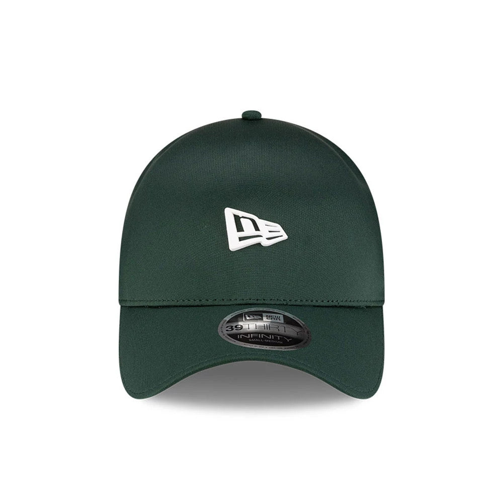 Pictured is this New Era 39THIRTY Infinity Stretch Fit cap in dark green. 3