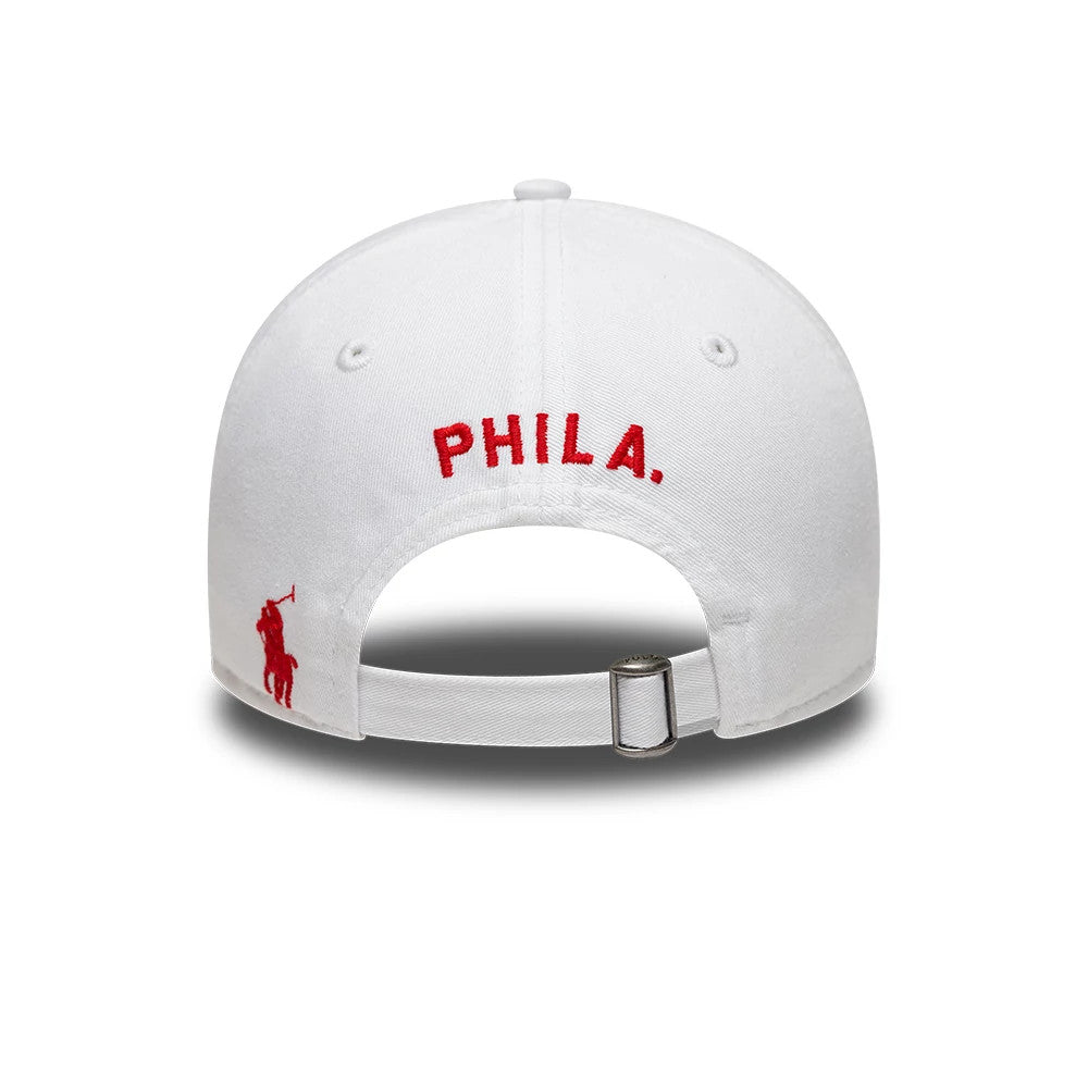 Pictured is this Ralph Lauren X MLB Philadelphia Phillies 9TWENTY cap in white. 2