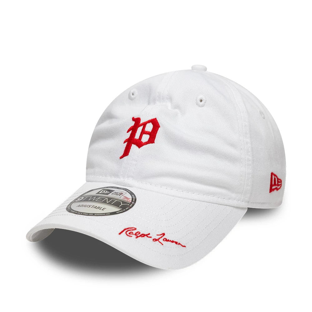 Pictured is this Ralph Lauren X MLB Philadelphia Phillies 9TWENTY cap in white. 1
