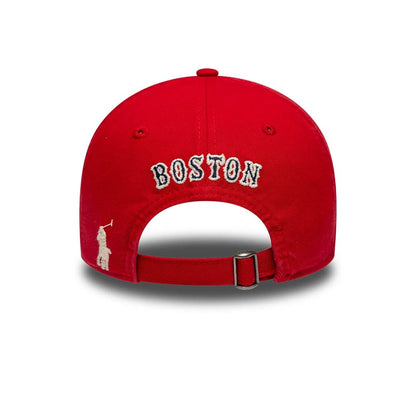 Pictured is this Ralph Lauren X MLB Boston Red Sox 9TWENTY cap in red. 2
