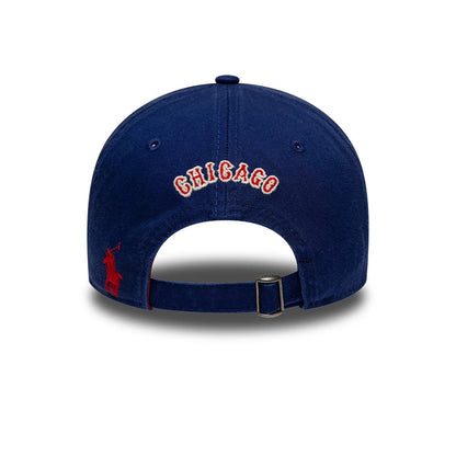 Pictured is this Ralph Lauren X MLB Chicago Cubs 9TWENTY cap in dark blue. 2