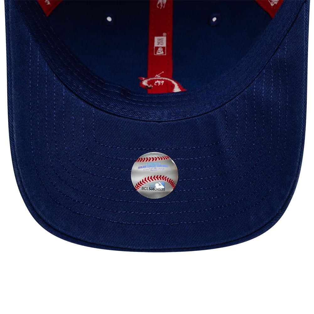 Pictured is this Ralph Lauren X MLB Chicago Cubs 9TWENTY cap in dark blue. 7