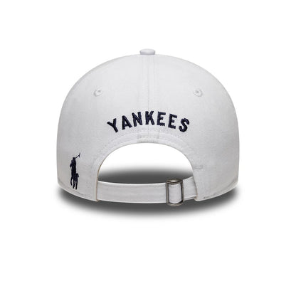 Pictured is this Ralph Lauren X MLB New York Yankees 9TWENTY cap in white. 2