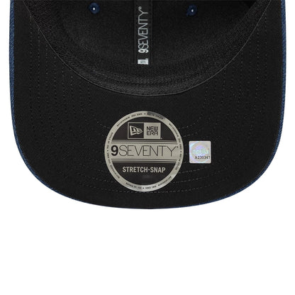 Pictured is this Aprilia Replica Jorge Martin Austin Race Special Aprilia 9SEVENTY Stretch Snap cap in blue. 5