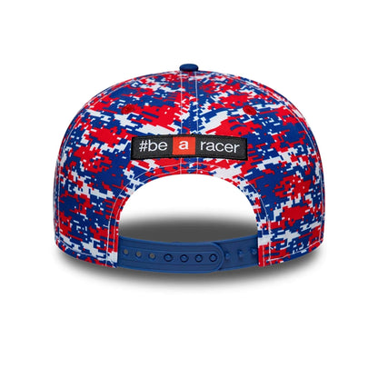 Pictured is this Aprilia Replica Jorge Martin Le Mans Race Special 9SEVENTY Stretch Snap cap in blue. 4
