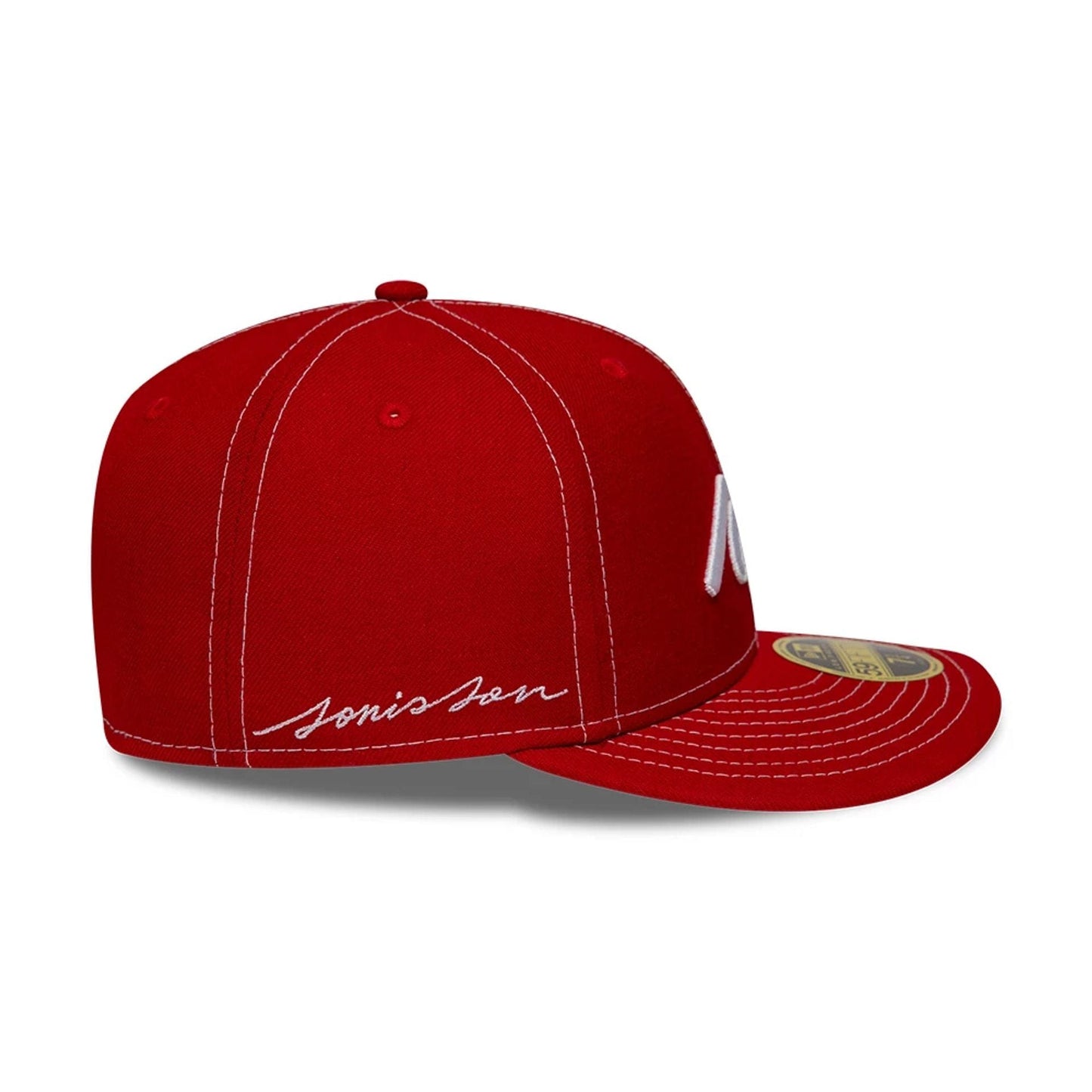 Pictured is this New Era X Son Is Son Low Profile 59FIFTY Fitted cap in red. 6