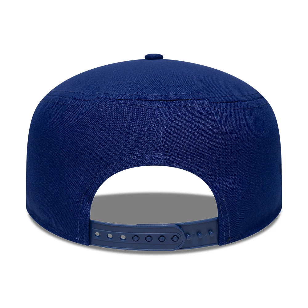 Pictured is this MLB Poly LA Dodgers Pillbox Adjustable cap in dark blue. 6