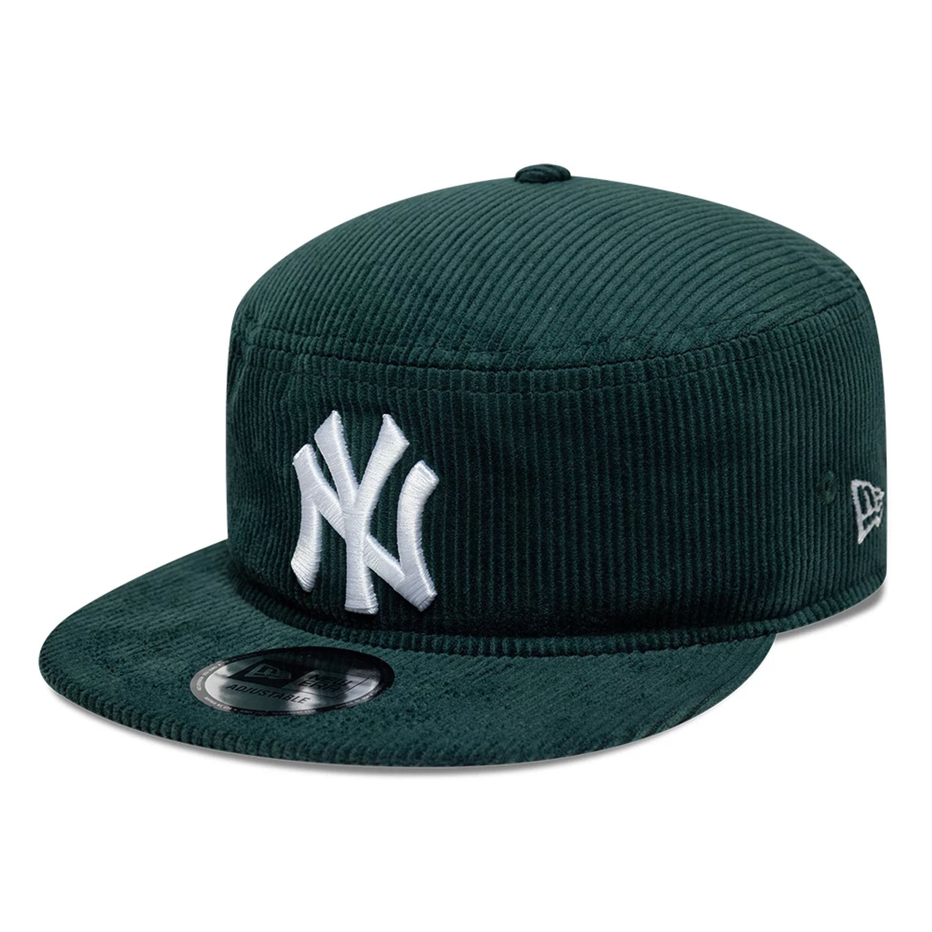 MLB Cord New York Yankees Dark Green Pillbox Adjustable Cap | NEC UK