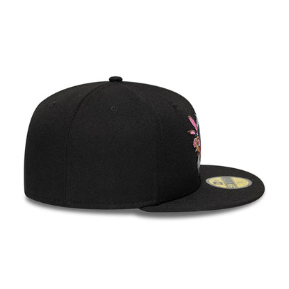 Pictured is this Ren & Stimpy Character Graphic 59FIFTY Fitted cap in black. 6