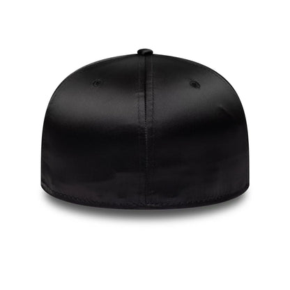 Pictured is this New Era Satin 59FIFTY Fitted cap in black. 6