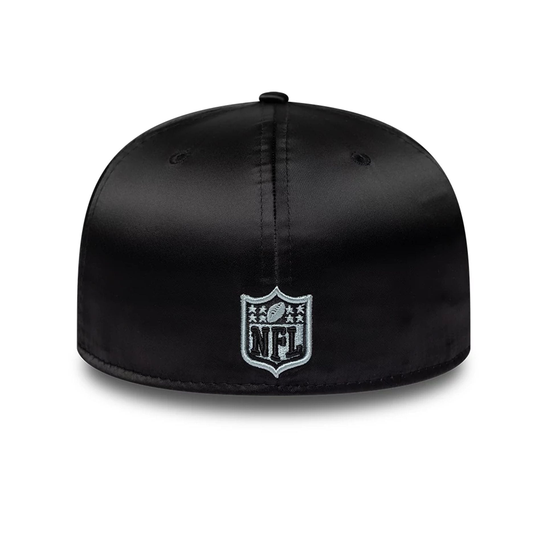 NFL Satin Las Vegas Raiders Black 59FIFTY Fitted Cap | NEC UK