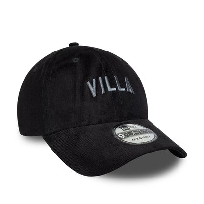 Pictured is this Aston Villa FC Cord 9FORTY cap in black. 3