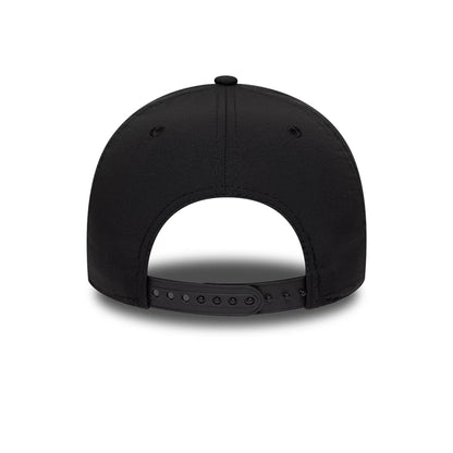 Pictured is this MLB Recycled New York Yankees 9FORTY A-Frame cap in Black On Black. 6