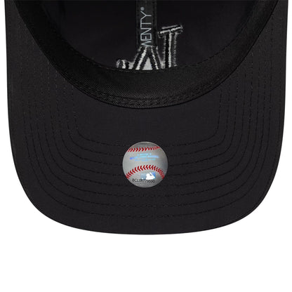 Pictured is this MLB Recycled LA Dodgers 9TWENTY cap in Black On Black. 7