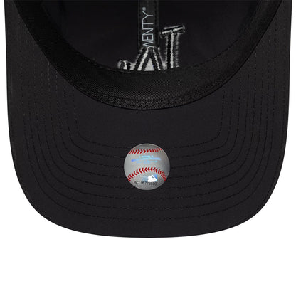 Pictured is this MLB Recycled LA Dodgers 9TWENTY cap in Black On Black. 7