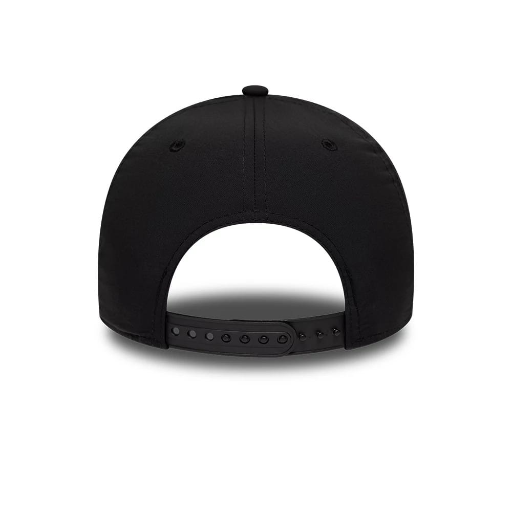 Pictured is this MLB Recycled Chicago White Sox 9FORTY A-Frame cap in Black On Black. 6
