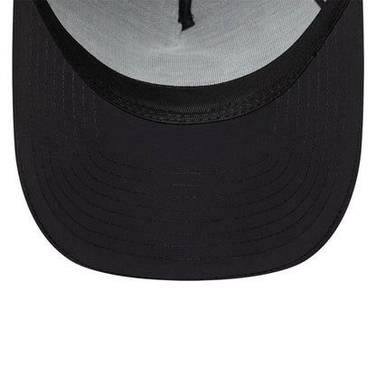 Pictured is this MLB Recycled Chicago White Sox 9FORTY A-Frame cap in Black On Black. 7