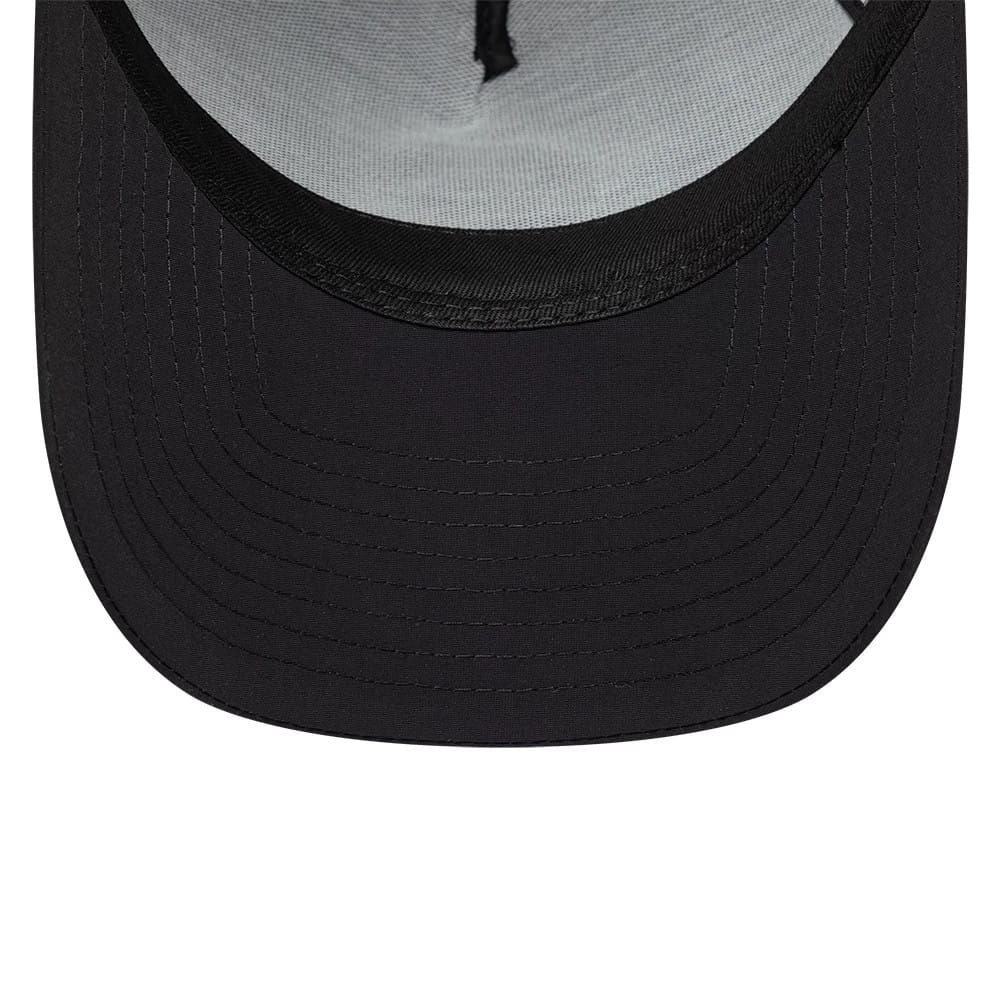 Pictured is this MLB Recycled Chicago White Sox 9FORTY A-Frame cap in Black On Black. 7