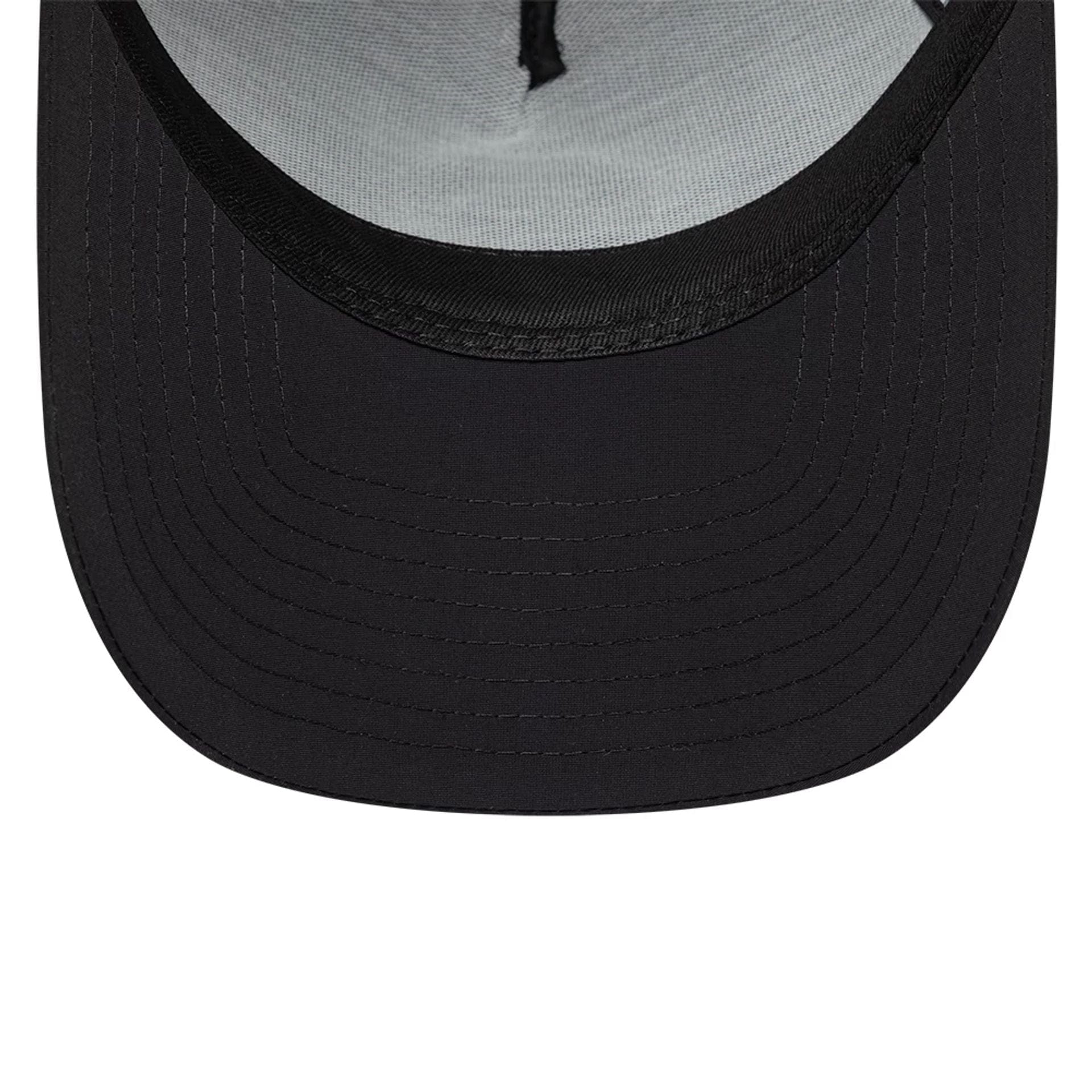 Pictured is this MLB Recycled Chicago White Sox 9FORTY A-Frame cap in Black On Black. 7