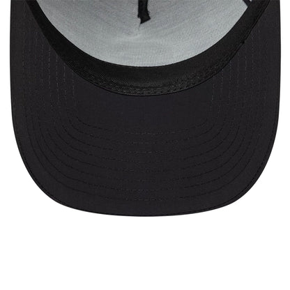 Pictured is this MLB Recycled Chicago White Sox 9FORTY A-Frame cap in Black On Black. 7