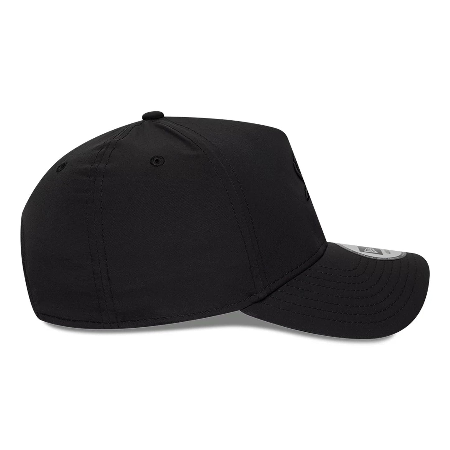 Pictured is this MLB Recycled Chicago White Sox 9FORTY A-Frame cap in Black On Black. 5