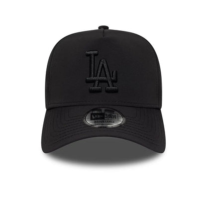 Pictured is this MLB Recycled LA Dodgers 9FORTY E-Frame cap in Black On Black. 2