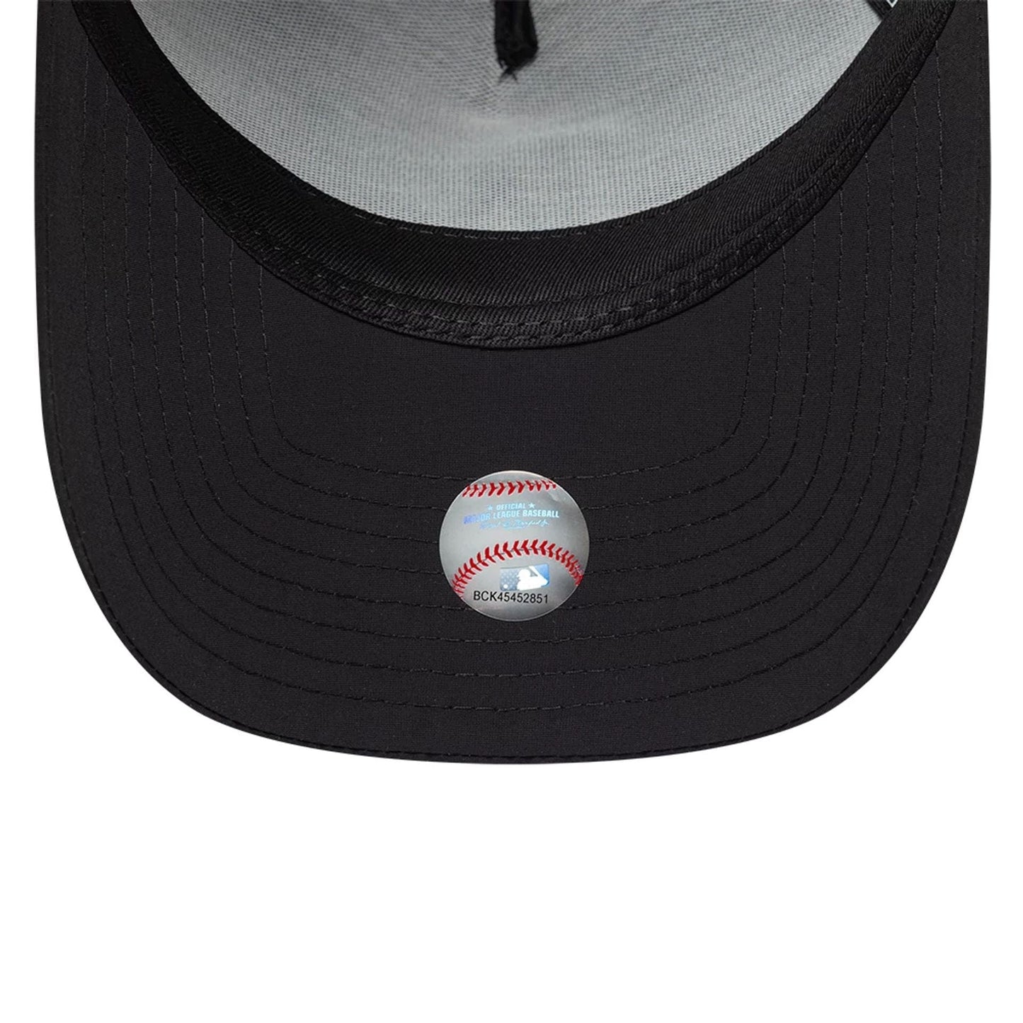 Pictured is this MLB Recycled LA Dodgers 9FORTY A-Frame cap in Black On Black. 7