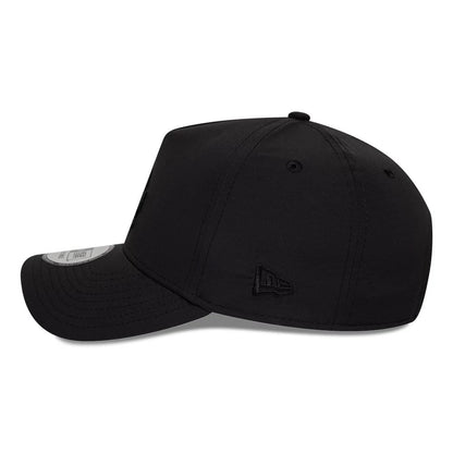 Pictured is this MLB Recycled LA Dodgers 9FORTY E-Frame cap in Black On Black. 4