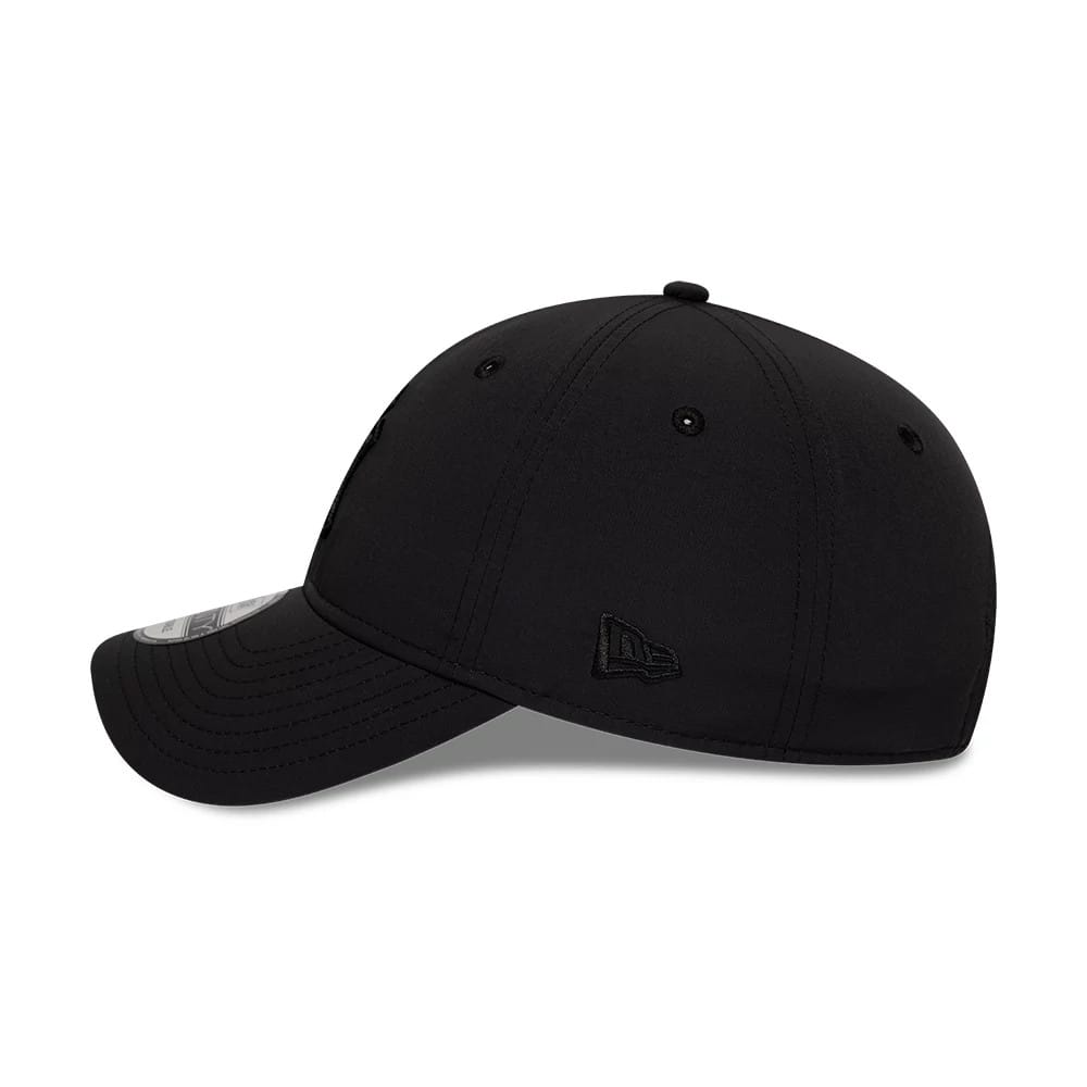 Pictured is this MLB Recycled New York Yankees 9TWENTY cap in Black On Black. 4