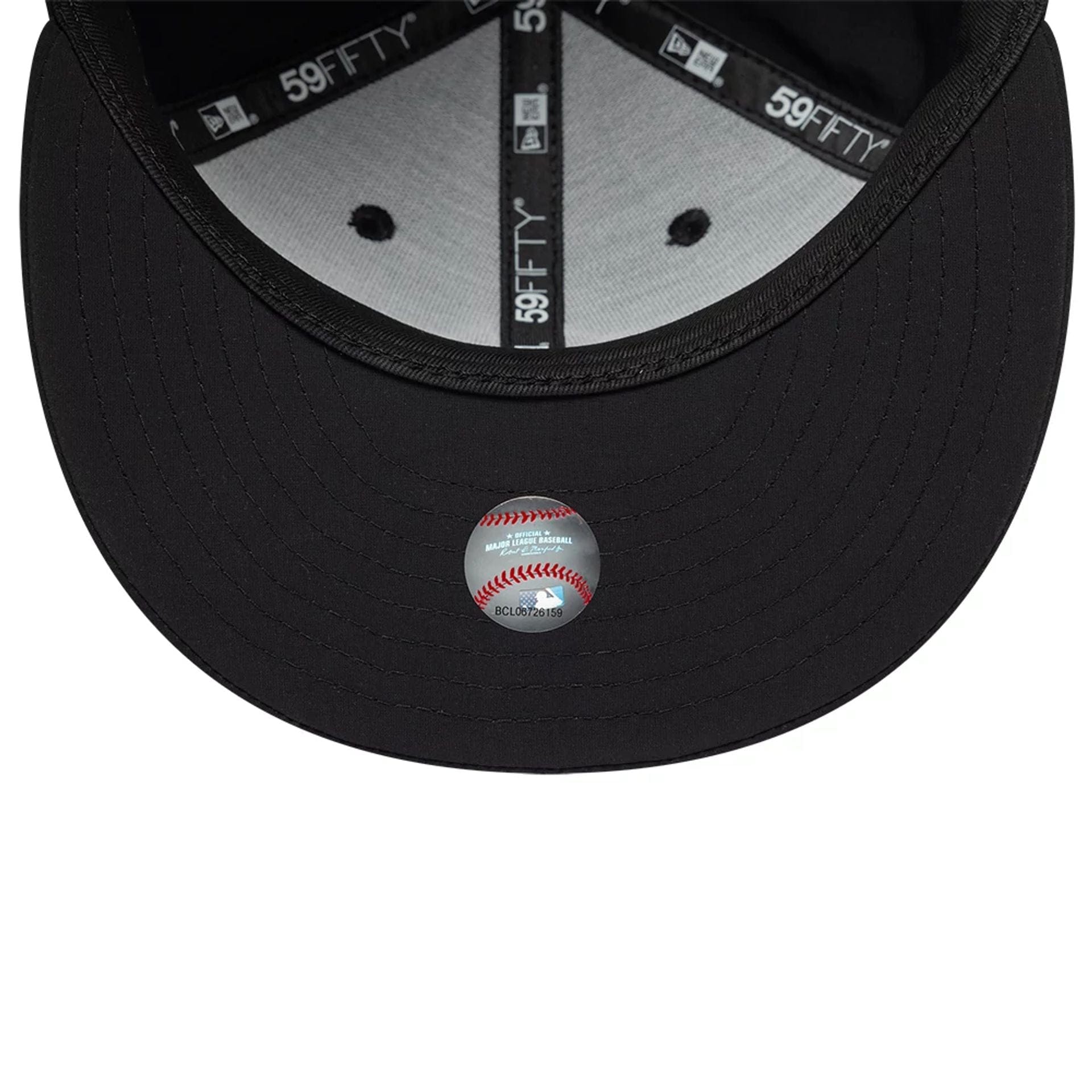 Pictured is this MLB Recycled New York Yankees 59FIFTY Fitted cap in black. 7