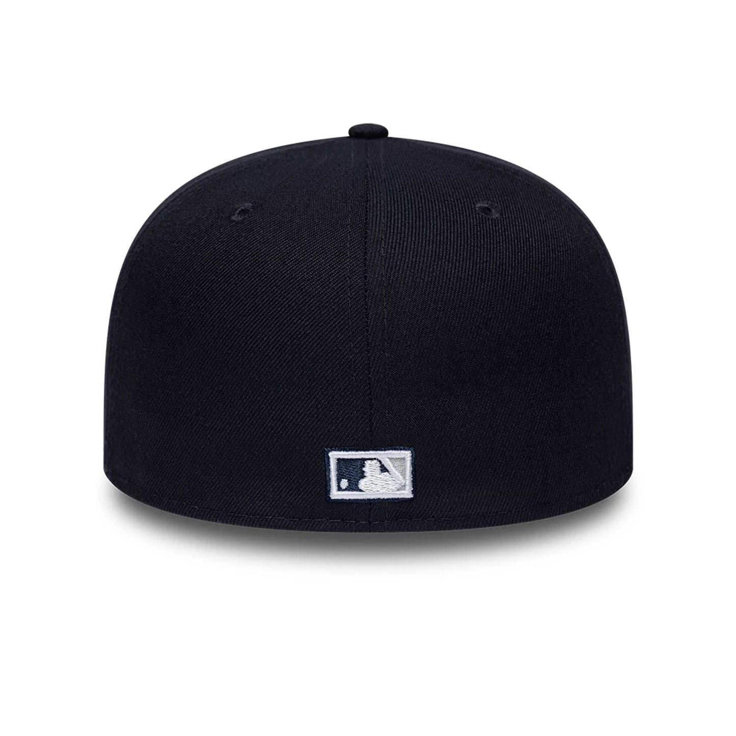 Pictured is this MLB Sidepatch Detroit Tigers 59FIFTY Fitted cap in navy. 7