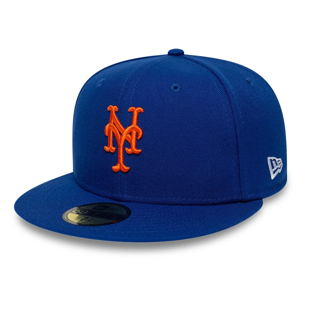 Pictured is this MLB Sidepatch New York Mets 59FIFTY Fitted cap in blue. 4
