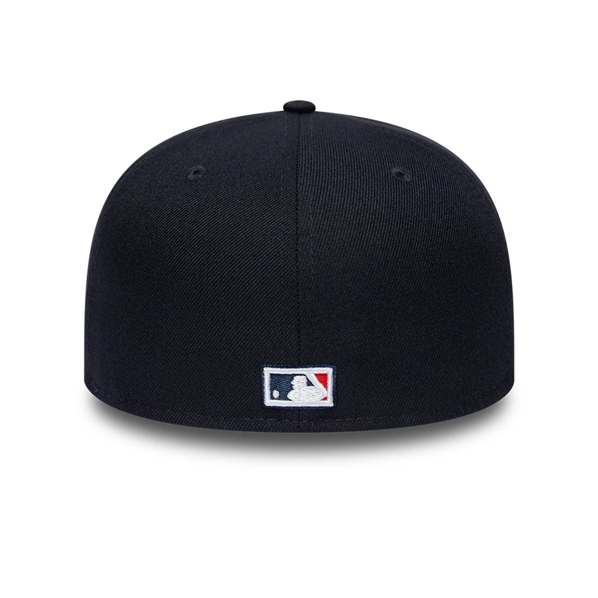 Pictured is this MLB Sidepatch Boston Red Sox 59FIFTY Fitted cap in navy. 7