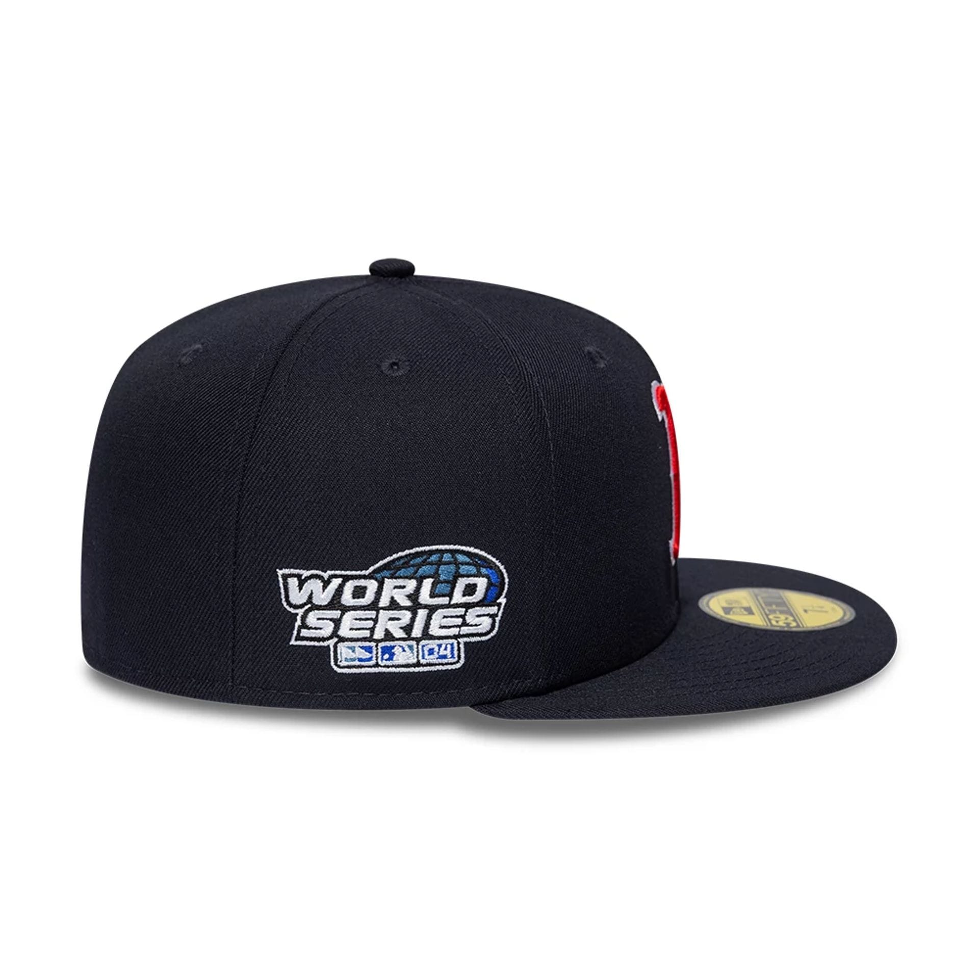 Pictured is this MLB Sidepatch Boston Red Sox 59FIFTY Fitted cap in navy. 5