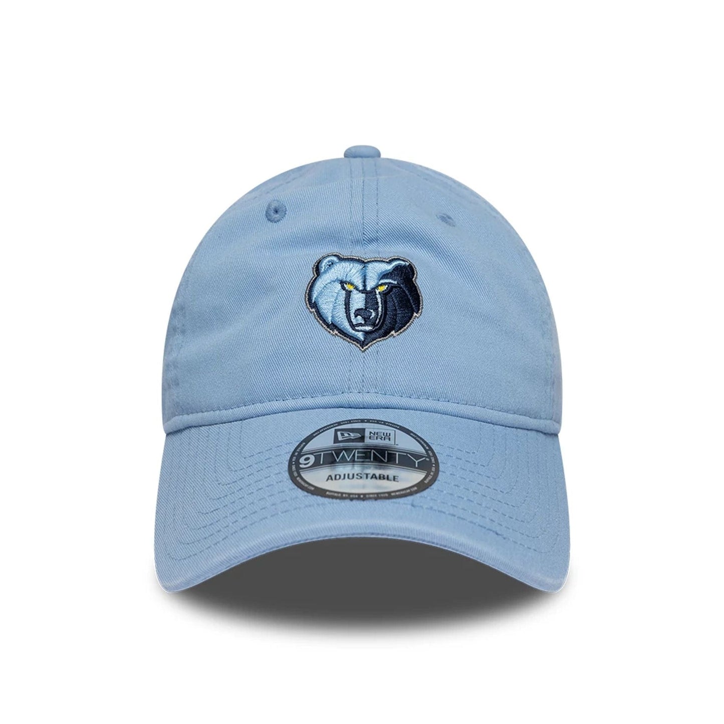 Pictured is this Grizzlies NBA International Games 2026 Blue 9TWENTY Adjustable cap. 2