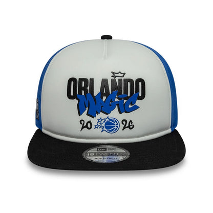 Pictured is this Orlando Magic NBA London Game 2026 Blue 19TWENTY Adjustable cap. 3